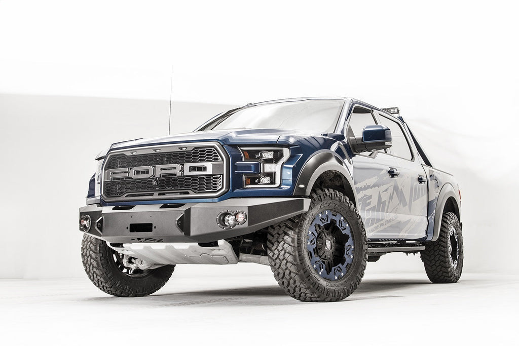 Fab Fours 2017 2020 Ford Raptor Front Bumper w No Guard