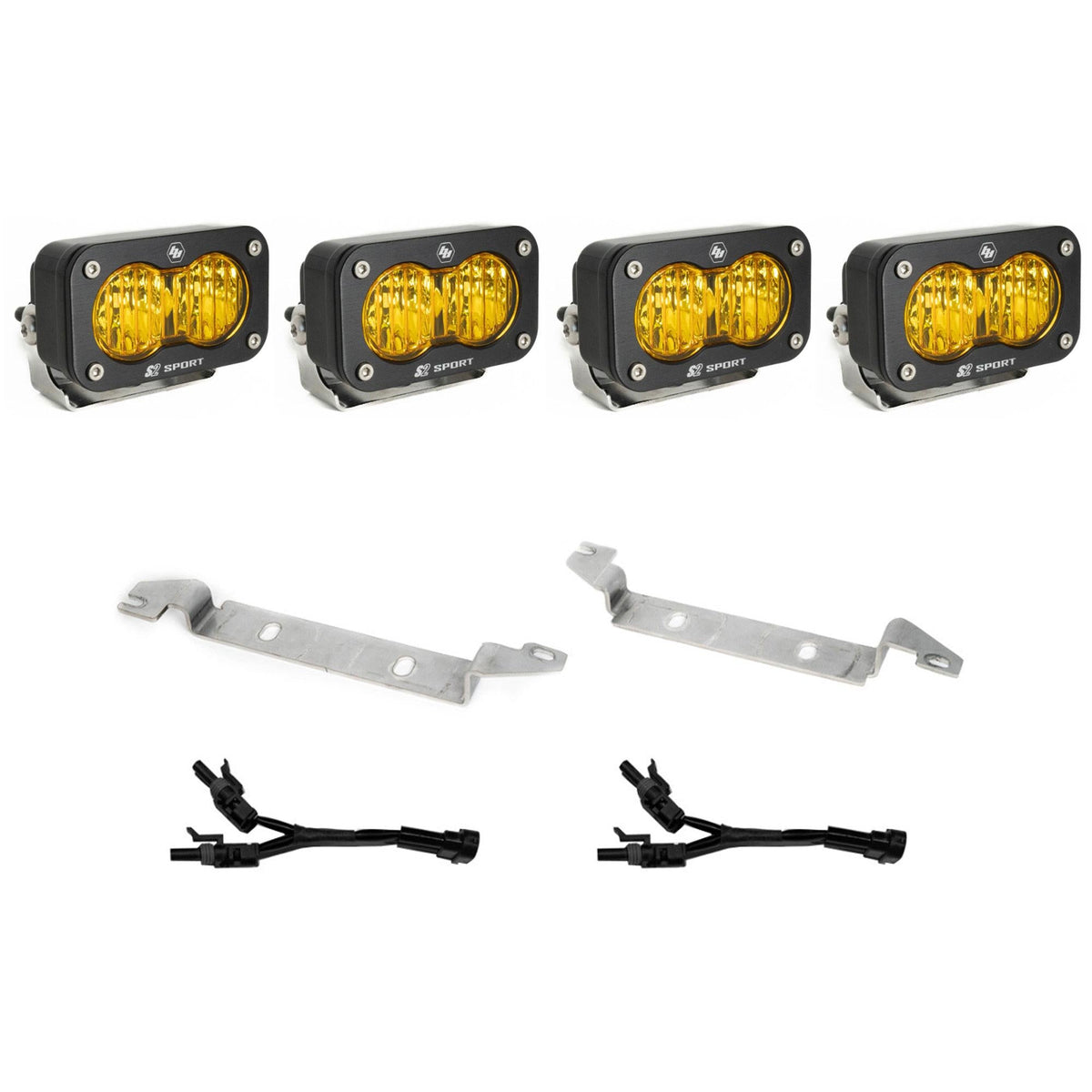 Baja Designs 2025-On Toyota 4Runner S2 Sport OEM Fog Light Kit Baja Amber
