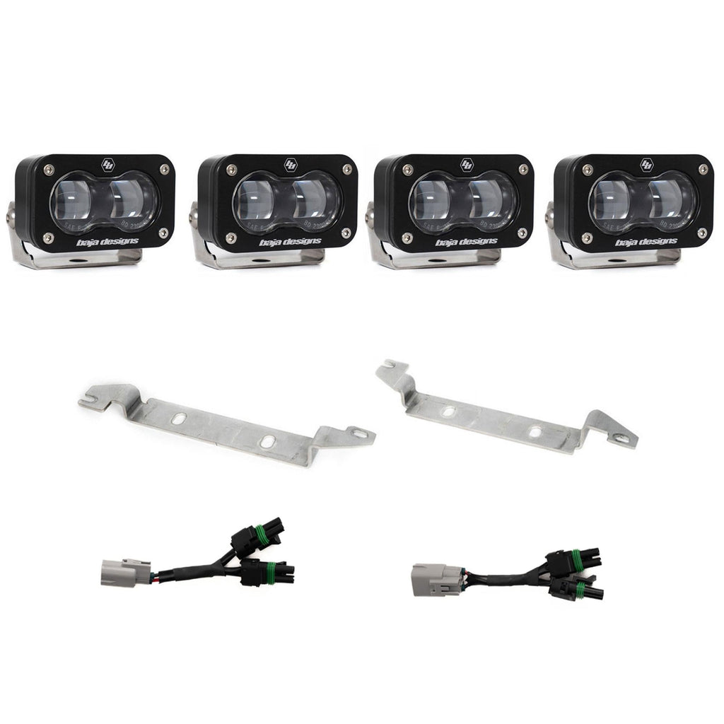Baja Designs 2024-2026 Toyota Tacoma TRD Pro Trailhunter S2 SAE OEM Fog Light Replacement Kit Clear