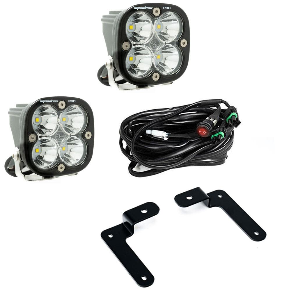 Baja Designs Jeep JL A-Pillar Light Kit 2018 Wrangler JL Pro Kit Baja Designs