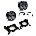 Chevy Squadron SAE Fog Pocket Light Kit - Silverado 1500/2500HD/3500HD