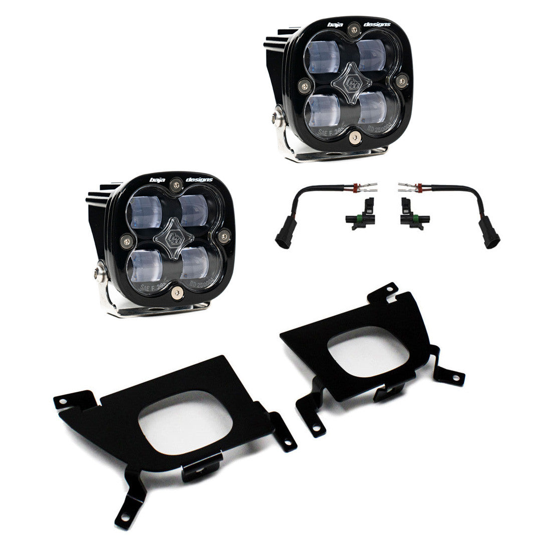 Chevy Squadron SAE Fog Pocket Light Kit - Silverado 1500/2500HD/3500HD