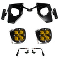 Baja Designs Chevy Silverado (16-18) Fog Pocket Kit Squadron SAE Amber