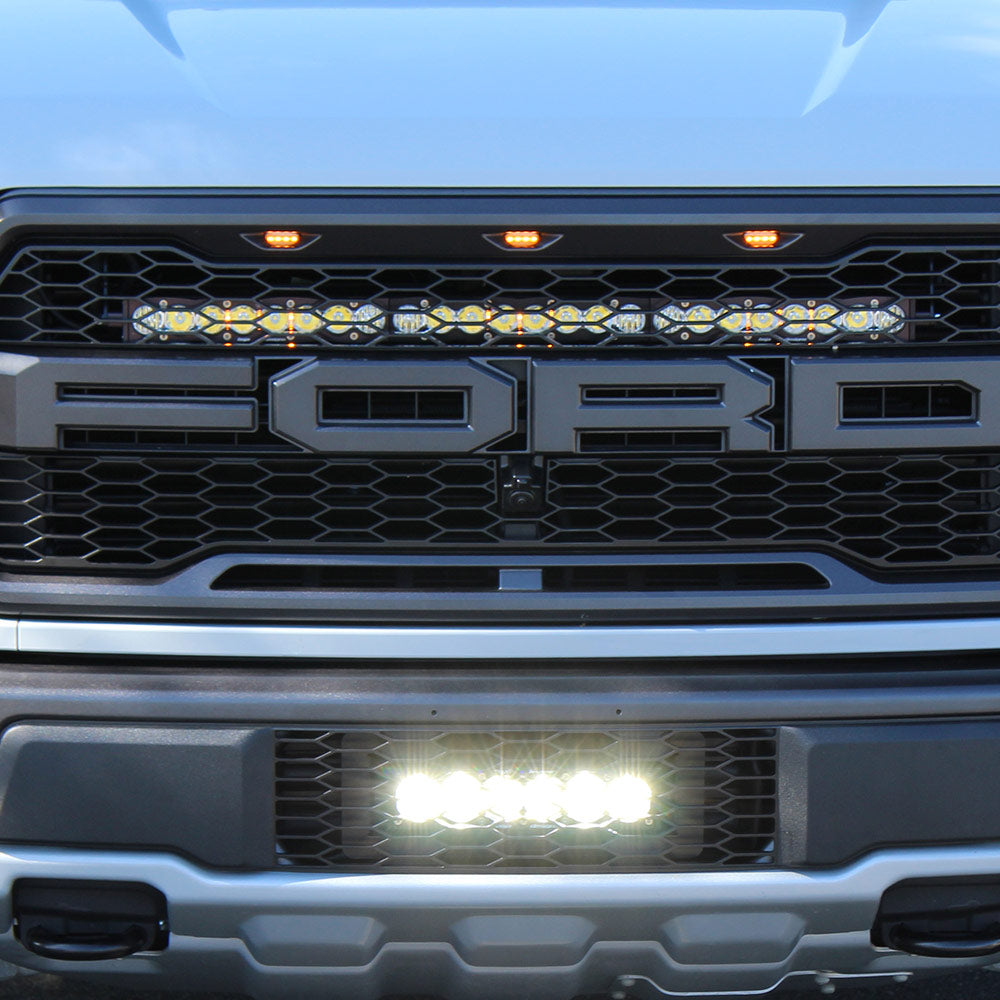 Baja Designs Ford Raptor (17-20) OnX6 Lower Grille LED Kit