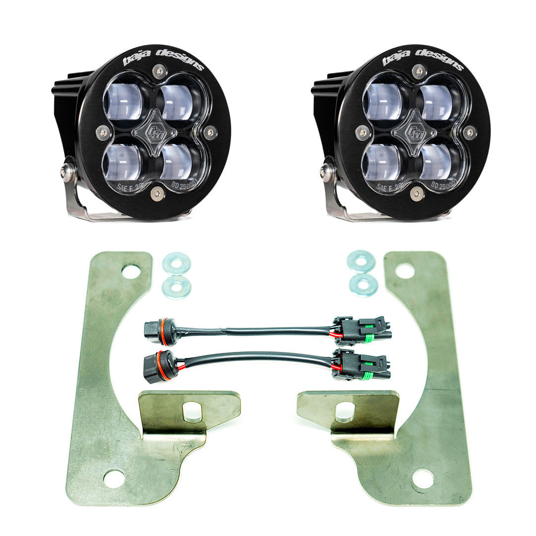 Jeep JL/JT Squadron-R SAE Fog Pocket Light Kit - Gladiator/Wrangler JL