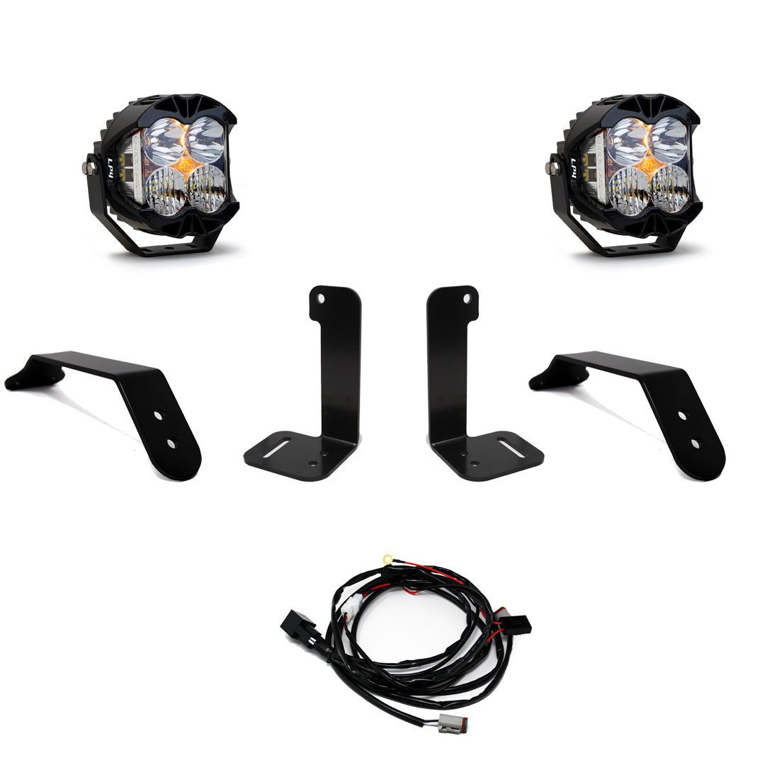 Baja Designs Jeep JL JT (18-26) Dual LP4 Auxiliary Light Kit