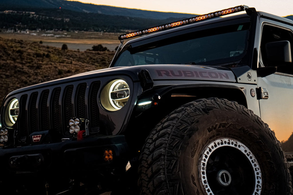 Baja Designs Jeep JL JT (18-26) Roof Bar Kit 50 S8 w Upfitter