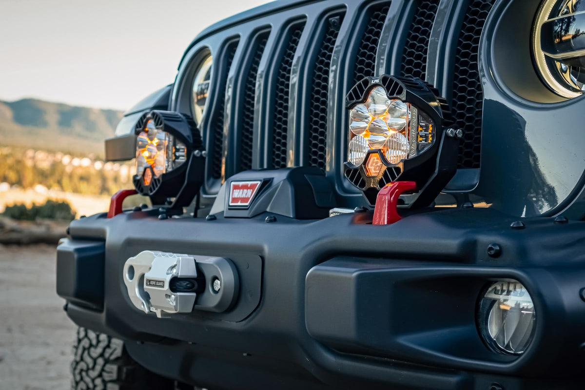 Baja Designs Jeep JL JT (18-26) Rubicon Steel Bumper Kit LP4 w Upfitter