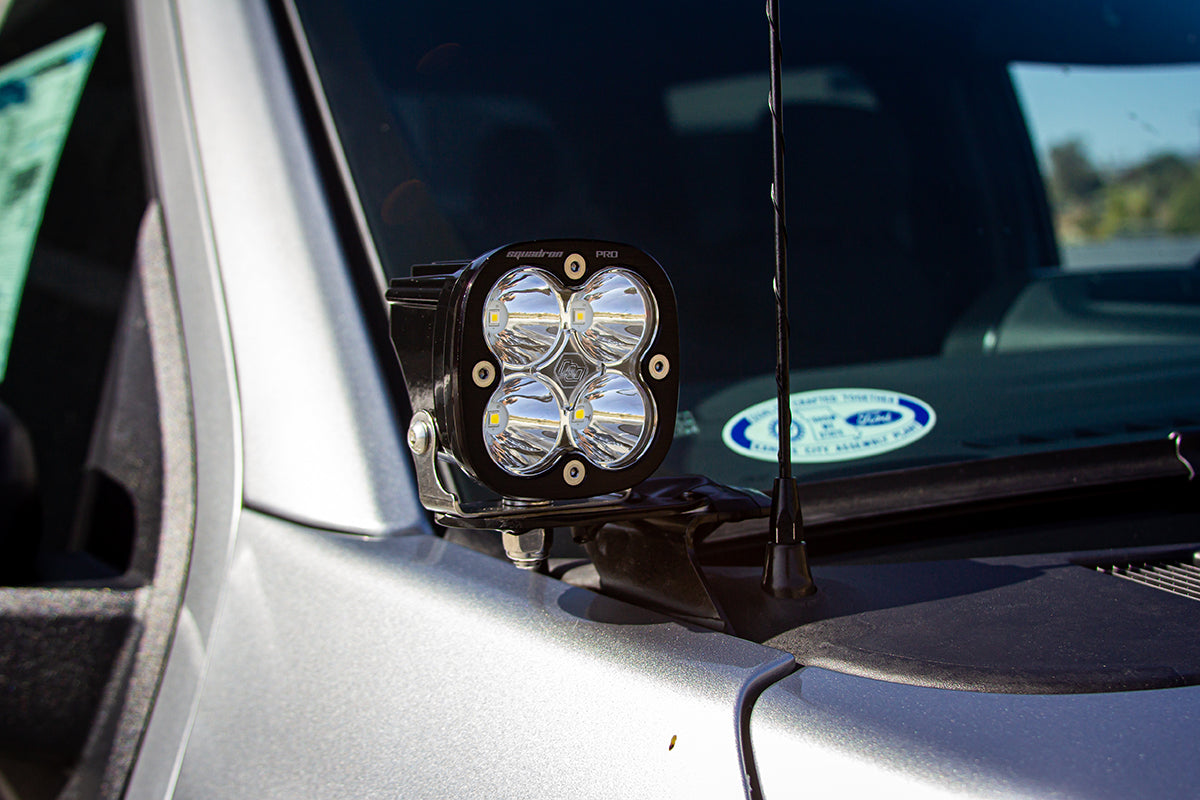 Baja Designs Ford F150 (21-On) Squadron Sport A-pillar Kit Up