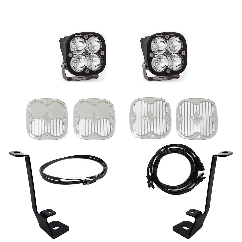 Baja Designs Ford F150 (21-On) Squadron Pro A-pillar Kit Up