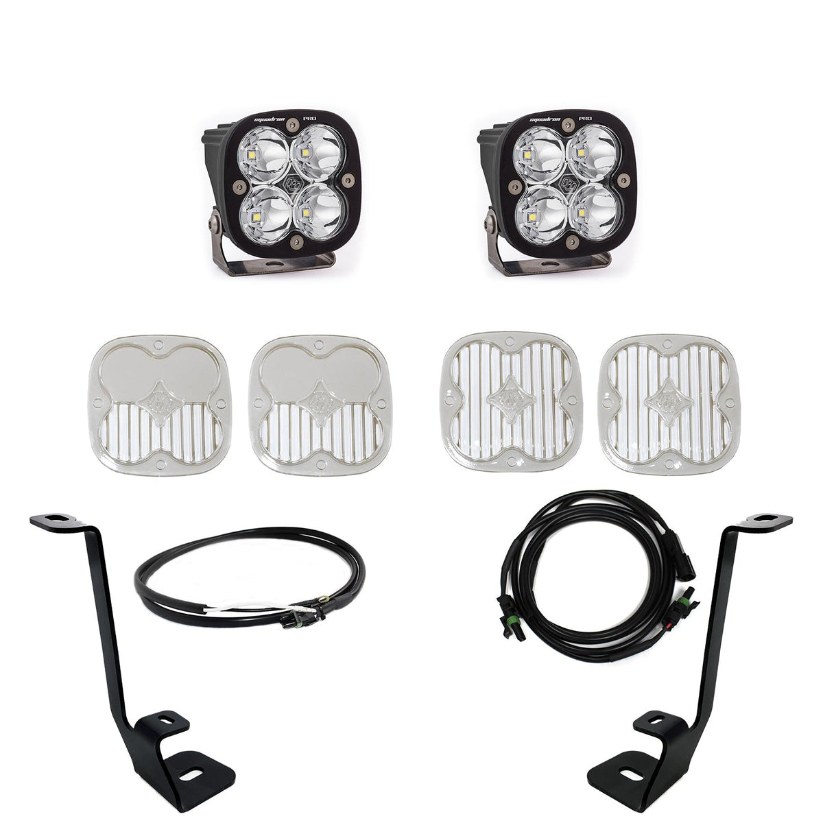 Baja Designs Ford F150 (21-On) Squadron Pro A-pillar Kit Up