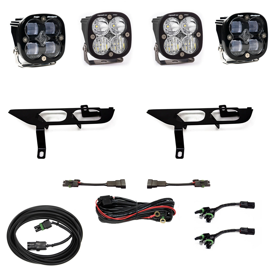 Baja Designs Ford F150 (21-On) FPK SAE Clear Sport DC w o DRL