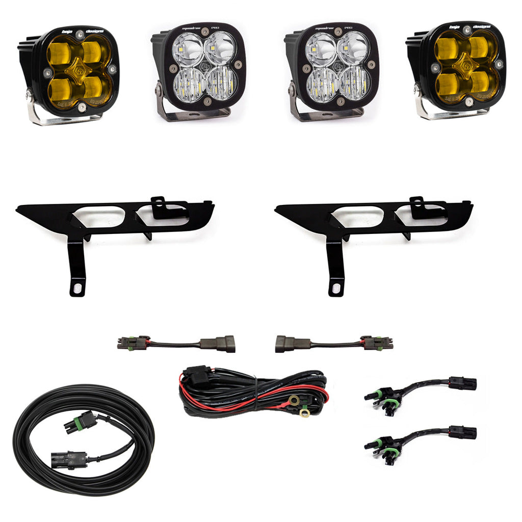 Baja Designs Ford F150 (21-On) FPK SAE Amber Sport DC w o DRL