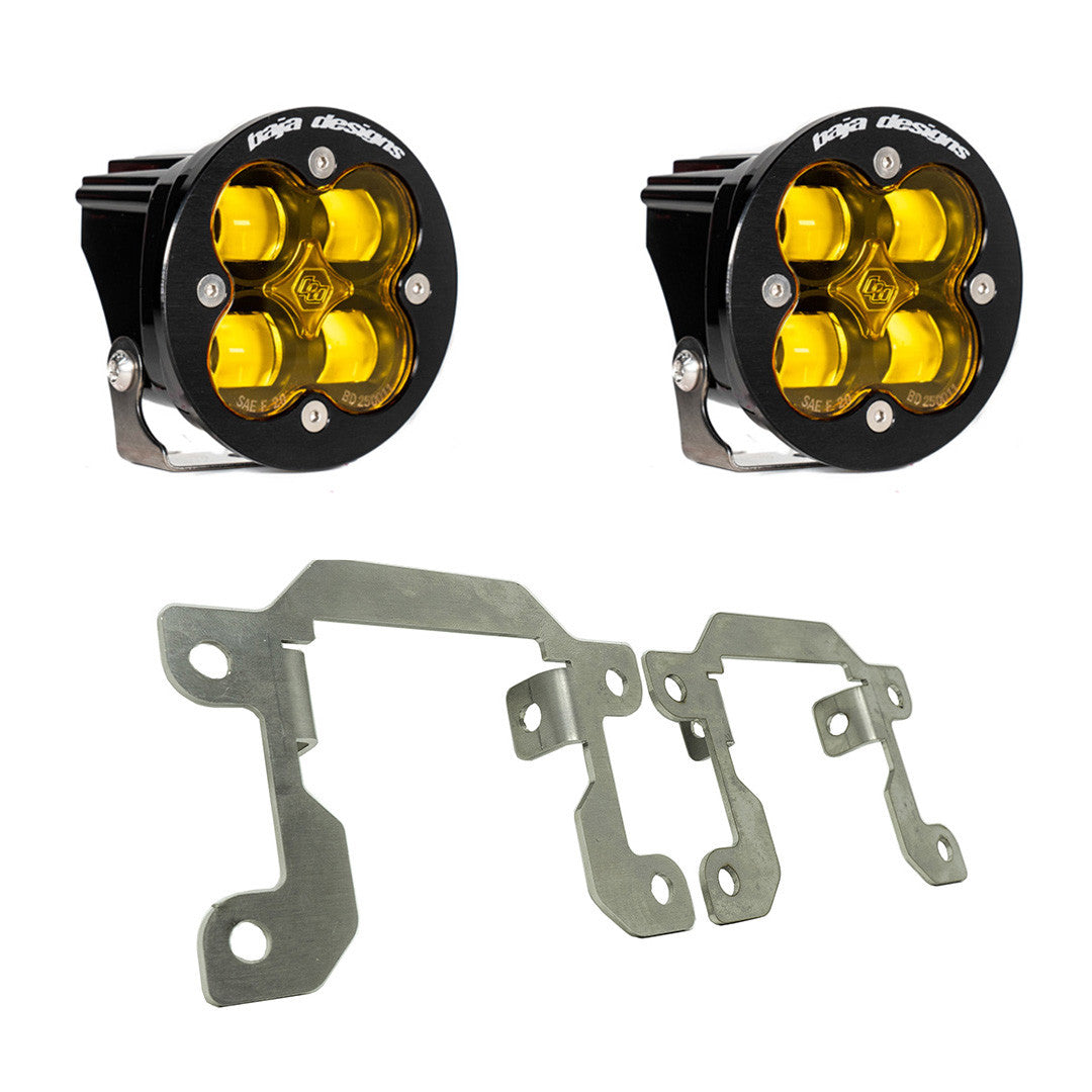 Baja Designs Ford Ranger 19-23 Bronco 21-26 Plastic Bumper FPK Squadron SAE Amber