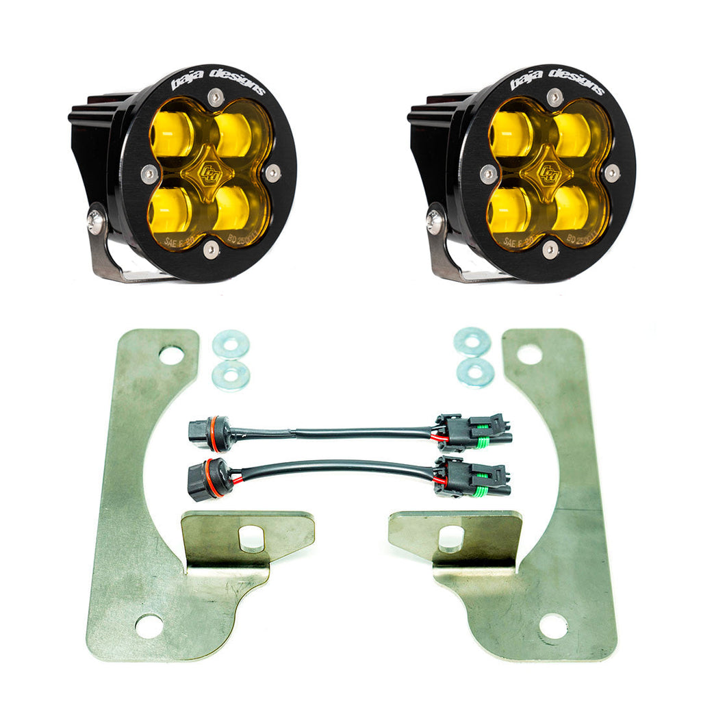 Baja Designs Jeep JL JT (18-26) Rubicon Squadron-R SAE Amber FPK