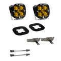 Baja Designs Ford Super Duty (11-16) Fog Pocket Kit SAE Amber