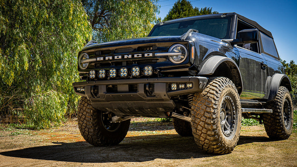 Baja Designs Ford Bronco (21-26) 6 XL Sport Linkable Steel Bumper w Upfitter
