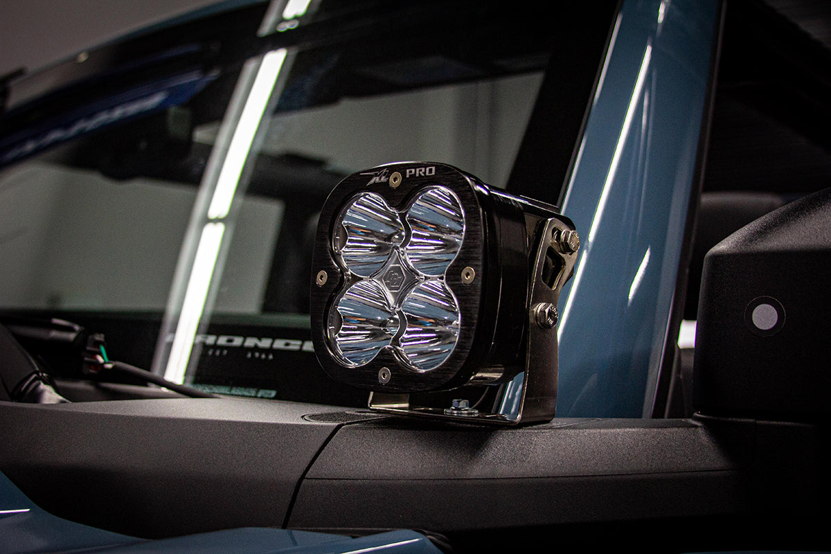 Baja Designs Ford Bronco (21-26) A-Pillar Kit XL Pro Spot