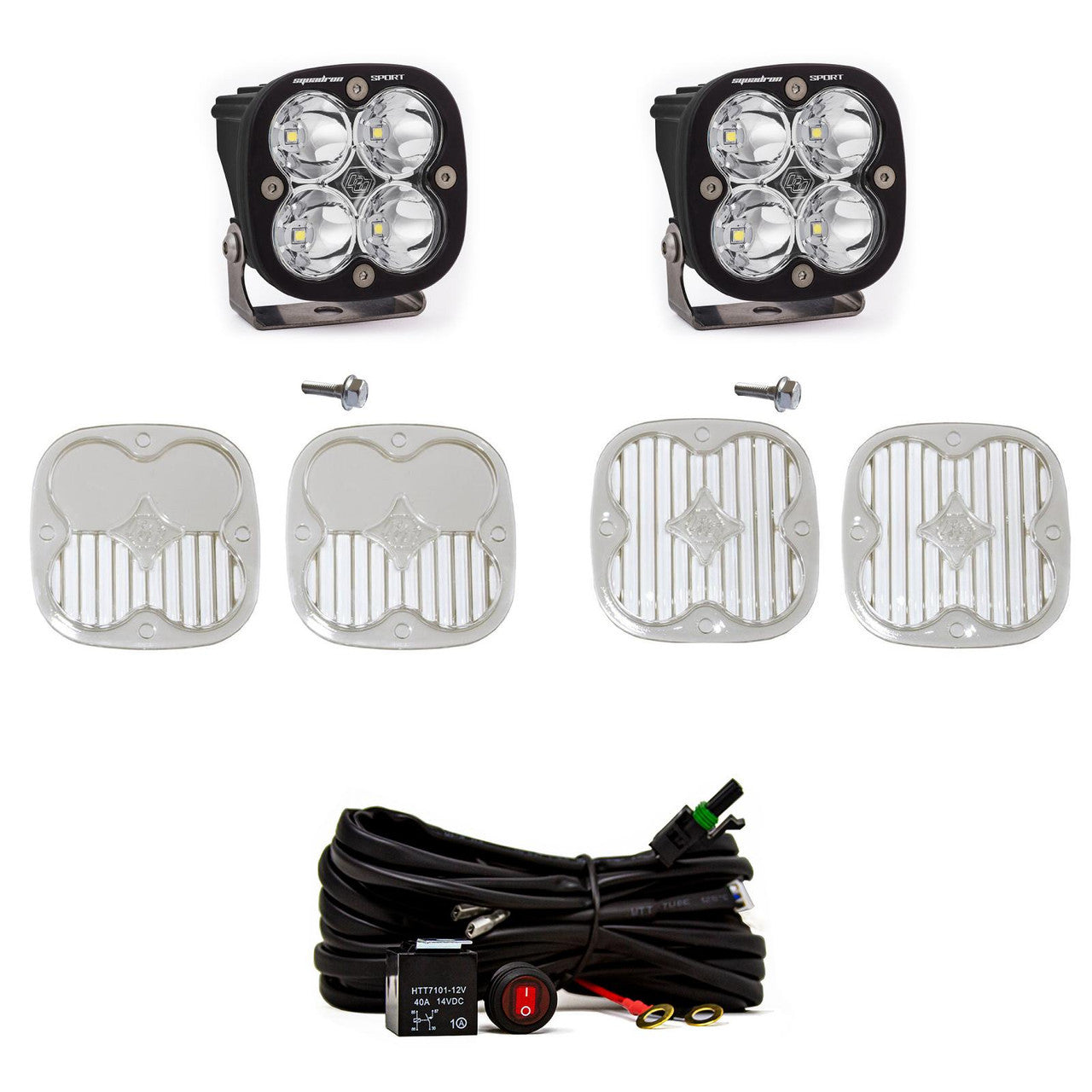 Ford Squadron Sport A-Pillar Light Kit - Ford Bronco 2021-2026