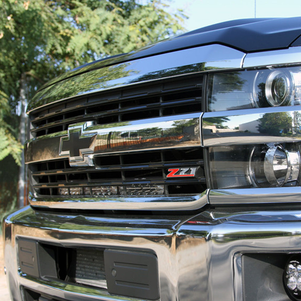 Baja Designs Chevy Silverado 2500 3500 (17) Onx6 30 Arc Grille Kit