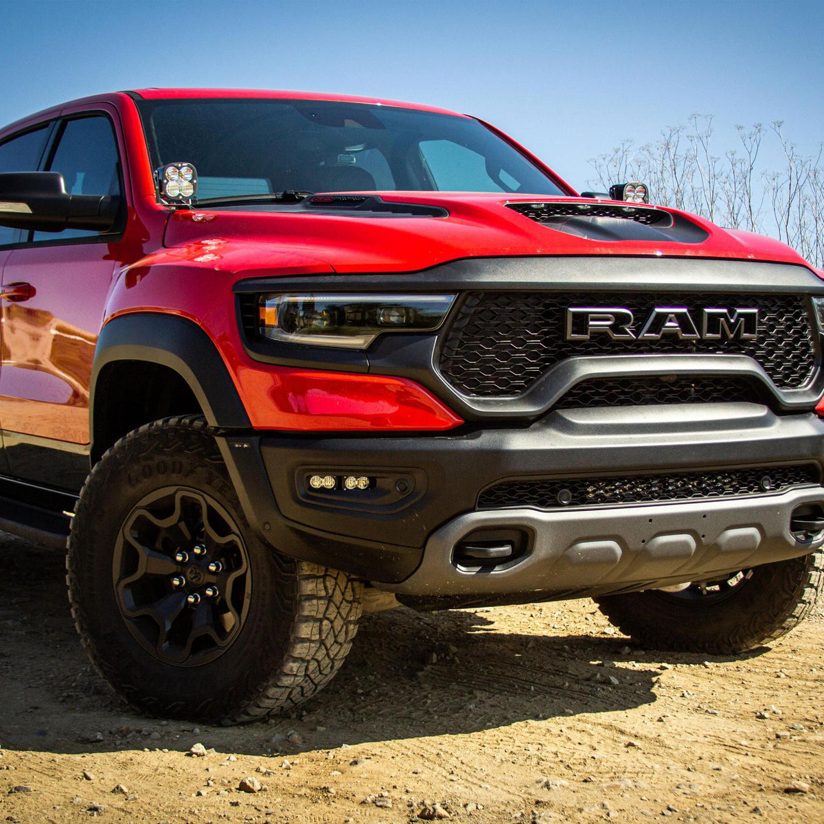 Baja Designs Dodge Ram TRX (21-On) XL80 A-Pillar Kit