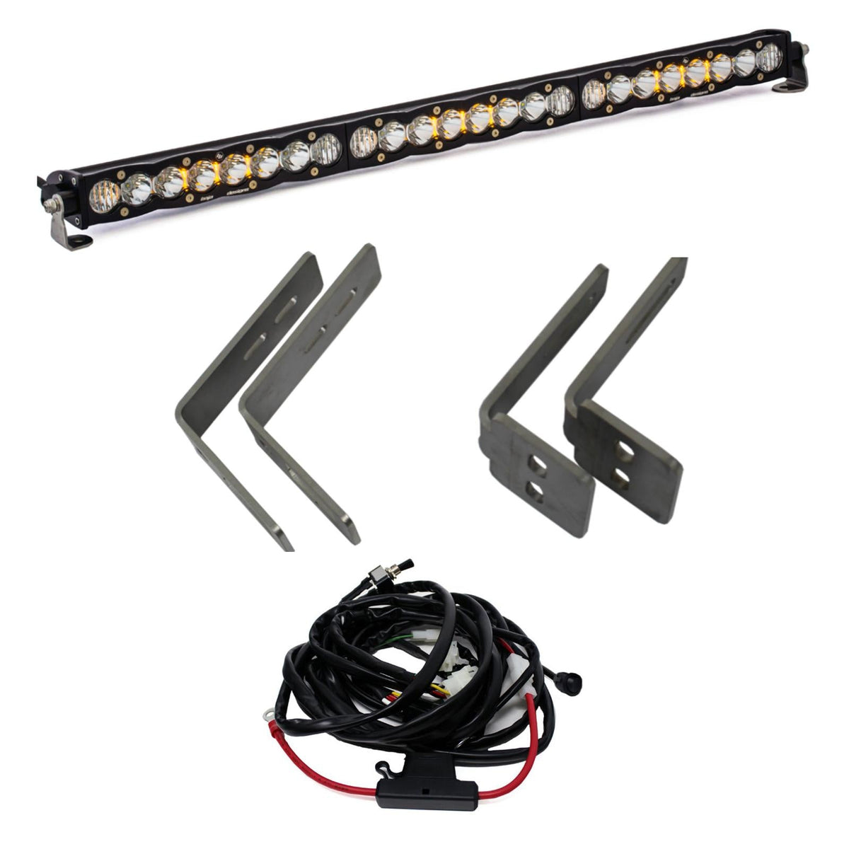Baja Designs Ford Super Duty (08-16) S8 30 Grille Mount Kit