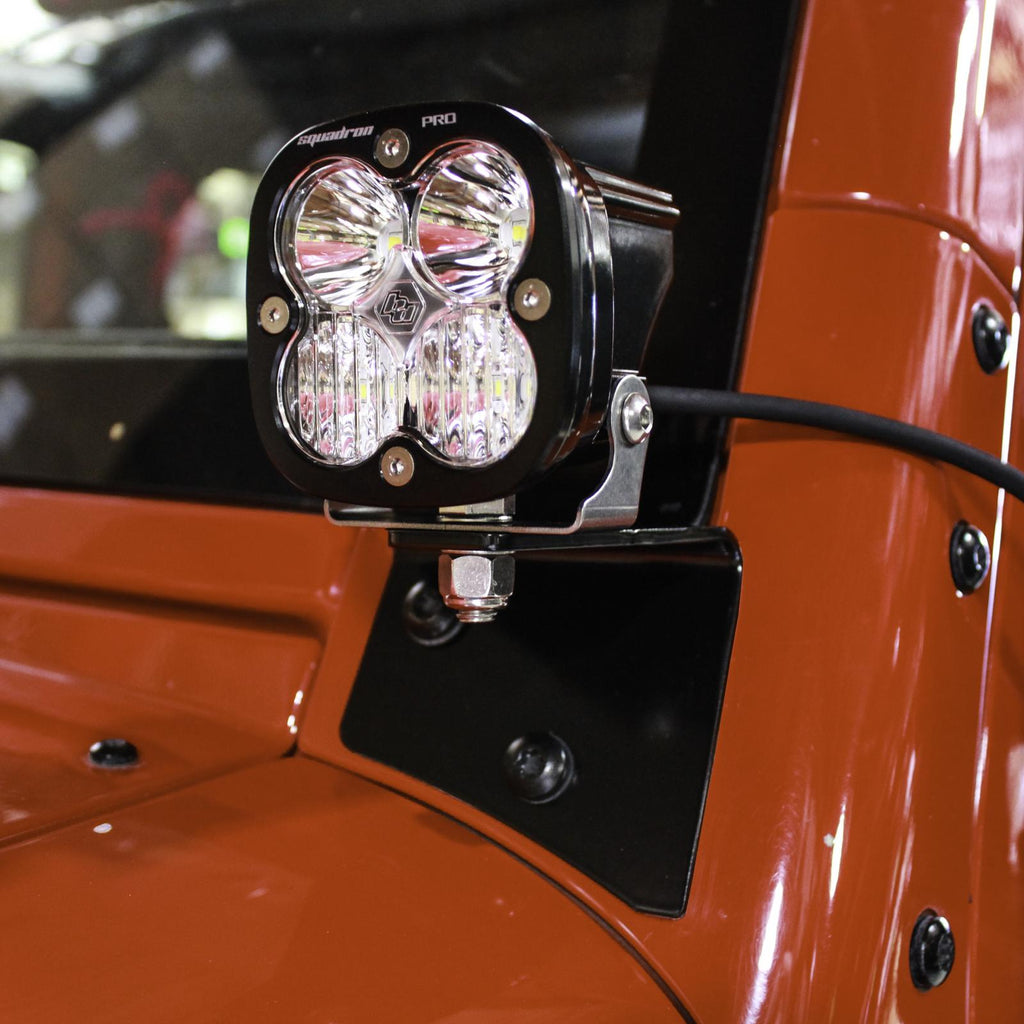 Baja Designs Jeep JK XL Sport Spot A-Pillar Kit