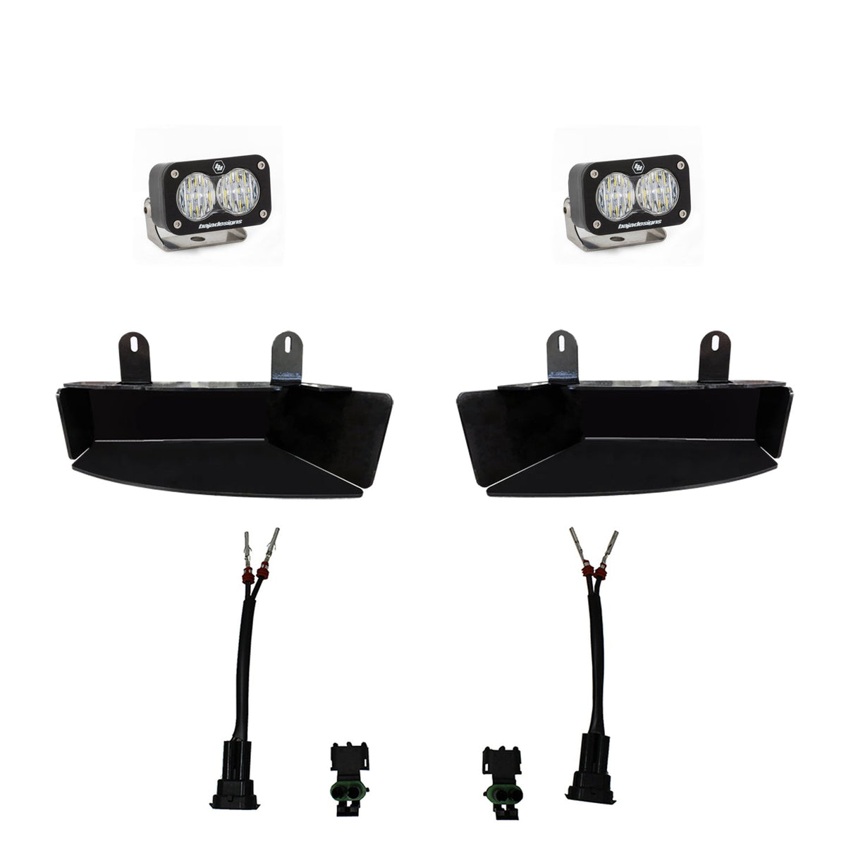 Baja Designs Dodge Ram 2500 3500 (19-26) FPK S2 Sport W C