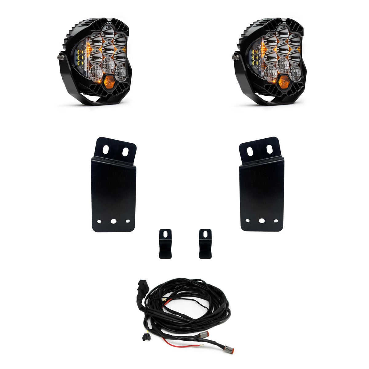 Baja Designs Dodge Ram TRX (21-On) LP9 Bumper Kit