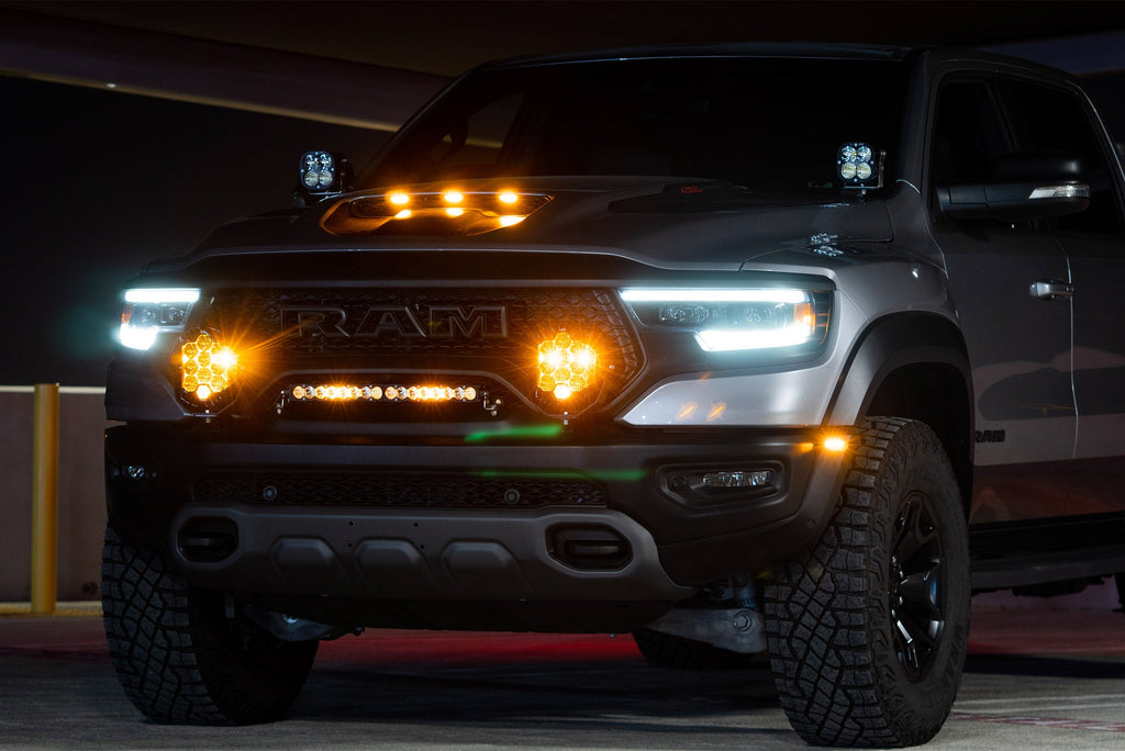 Baja Designs Dodge Ram TRX (21-On) LP9 Bumper Kit