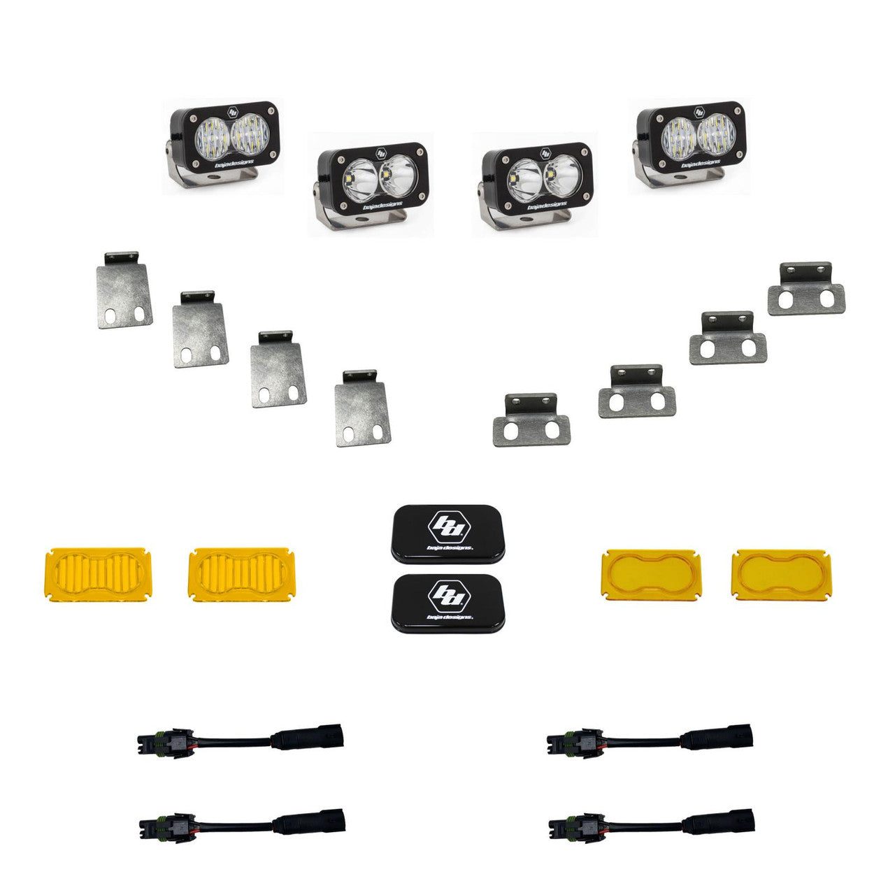 Baja Designs S2 Pro Dual Fog Pocket Light Kit for Ford Raptor