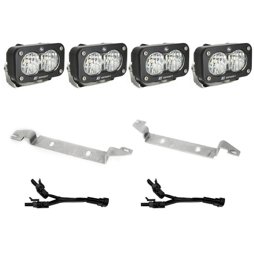 Toyota S2 Sport Dual Fog Pocket Light Kit - Tundra