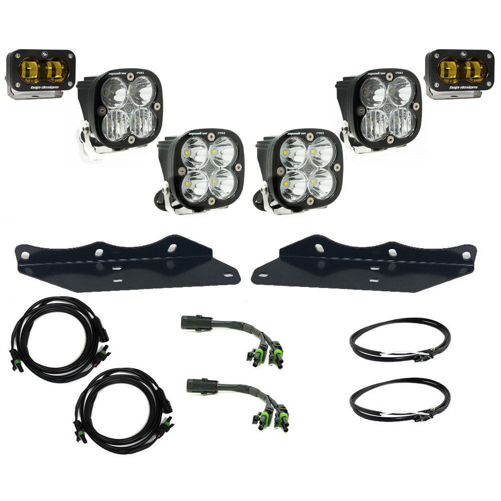 Baja Designs Ford S2 SAE Pro Fog Pocket Kit - Ford 17-20 F-150 Raptor