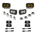 Baja Designs S2 SAE Amber S2 Pro Fog Pocket Kit Fits 21-26 Ford Raptor