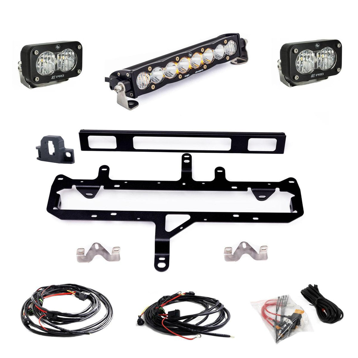 Baja Designs 2024-2026 Toyota Tacoma TRD Pro Grille Conversion Kit Clear