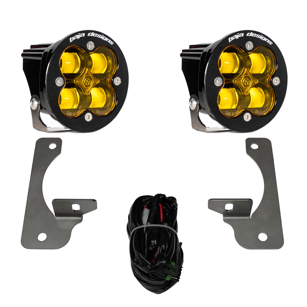 Baja Designs Jeep Squadron-R SAE Amber JK (10-18)Rubicon X 10th Anne Ha