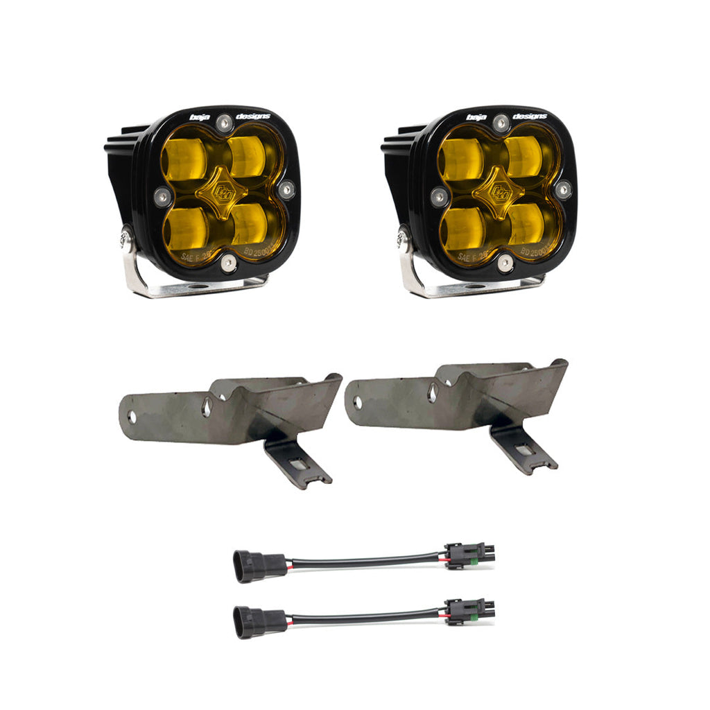 Baja Designs Ford Super Duty (99-10) Fog Pocket Kit SAE Amber