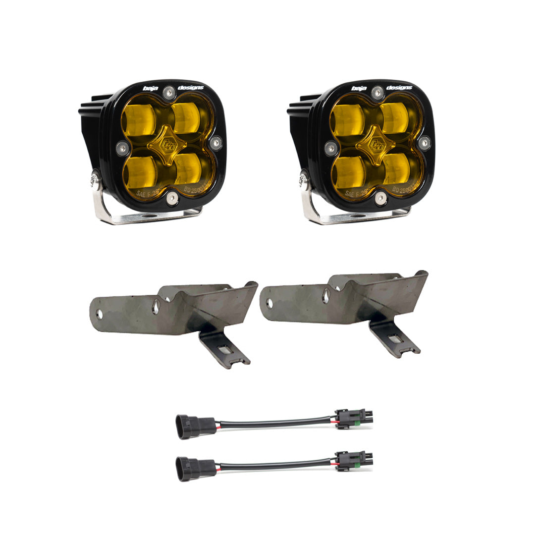 Baja Designs Ford Super Duty (99-10) Fog Pocket Kit SAE Amber