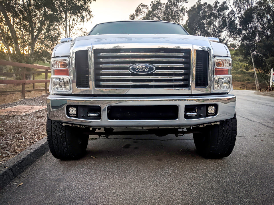 Baja Designs Ford Super Duty (99-10) Fog Pocket Kit SAE Amber
