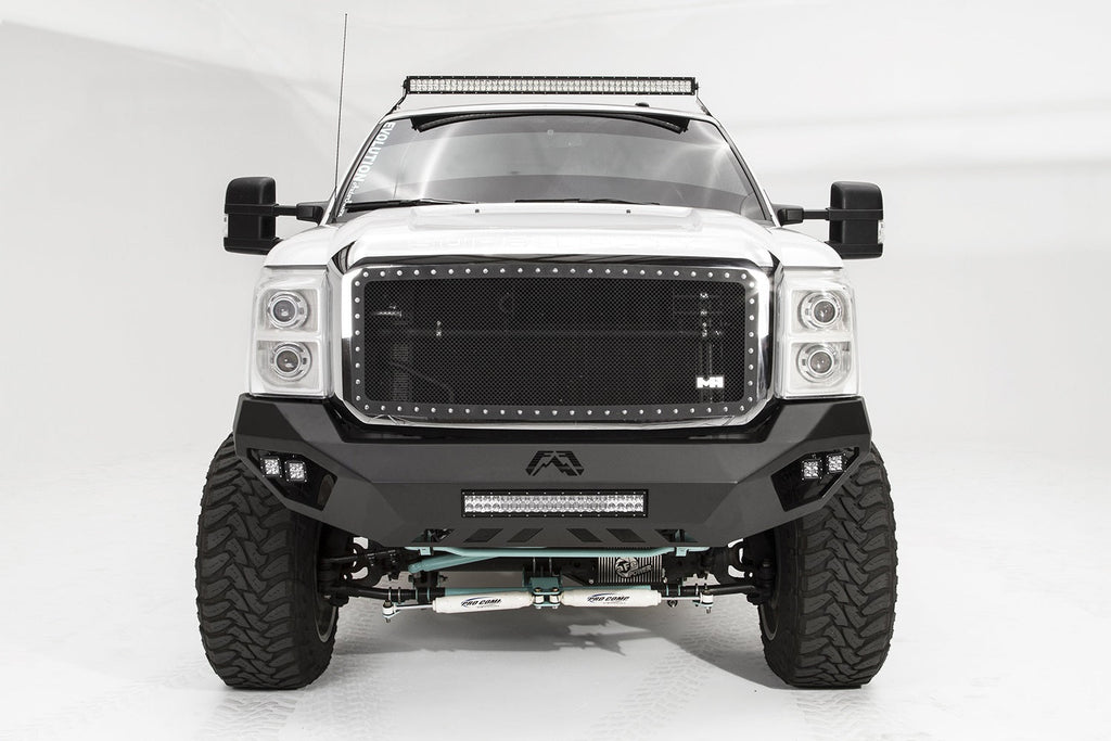 Fab Fours 2011 2016 Ford F250-F350 Vengeance Front Bumper w No Guard Bare