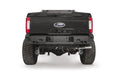 Fab Fours 2017 2022 Ford Super Duty Rear SENSOR Bumper Bare