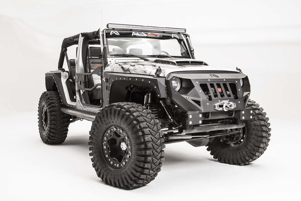 Fab Fours 2007 2018 Jeep JK Front Grumper