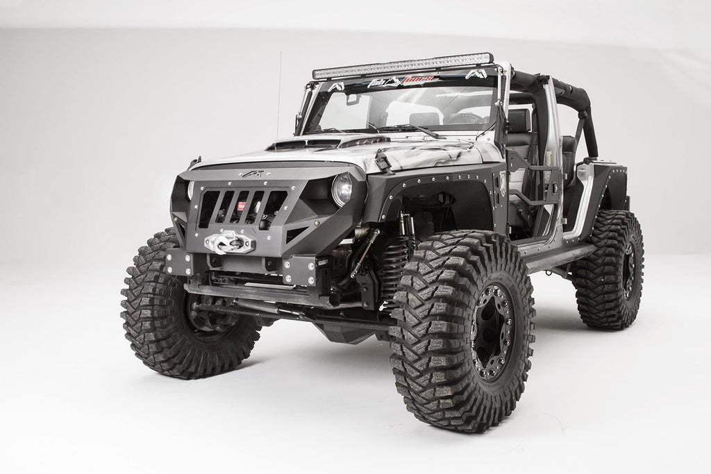 Fab Fours 2007 2018 Jeep JK Front Grumper