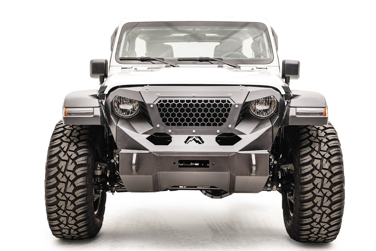Fab Fours 2018 2024 Jeep JL Grumper Bare Steel