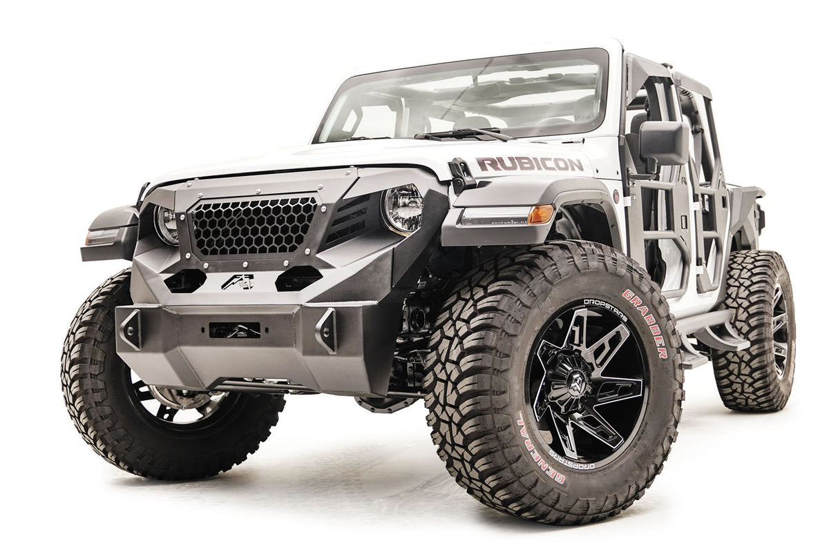 Fab Fours 2018 2024 Jeep JL Grumper Bare Steel