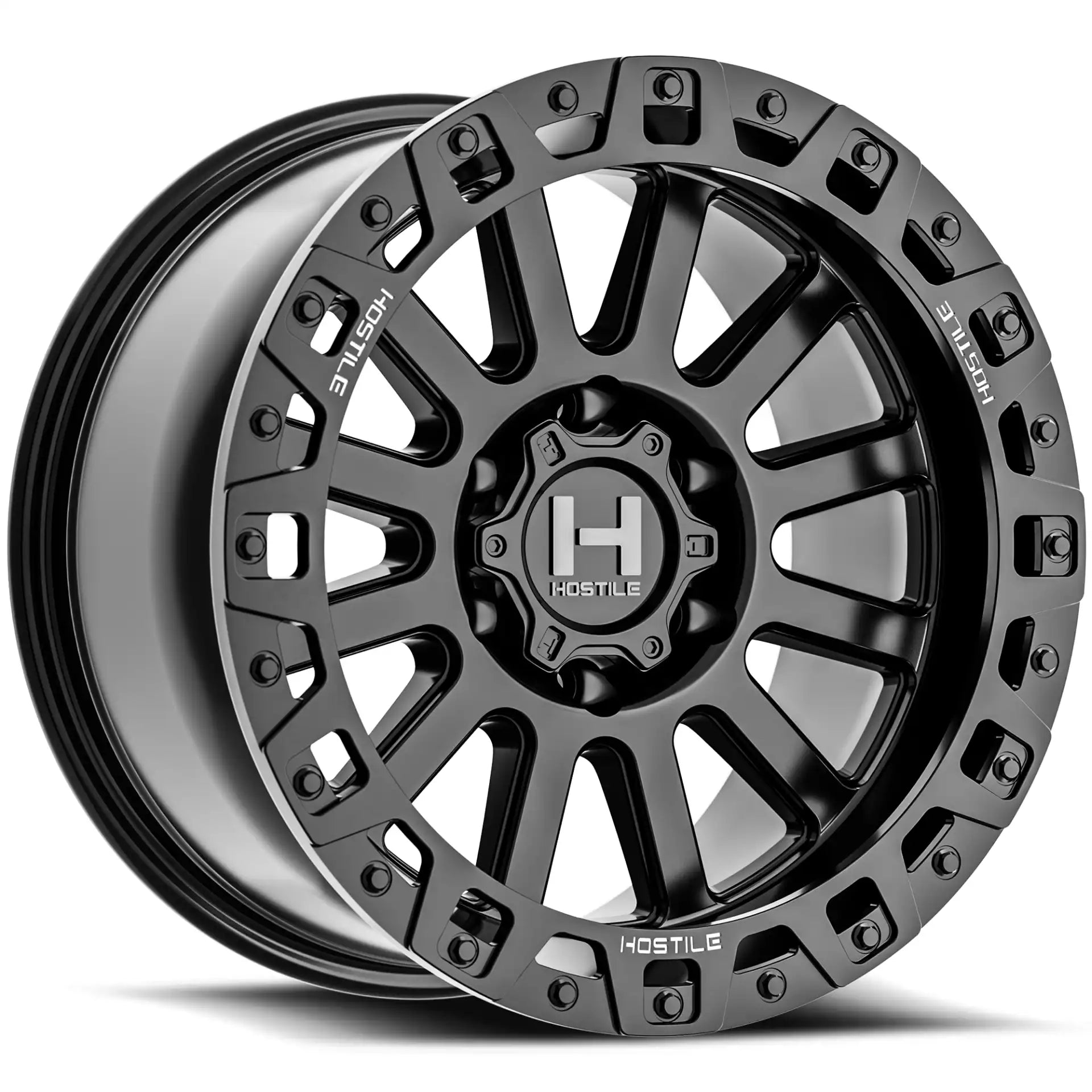 Hostile H139 Dominator Black Wheel
