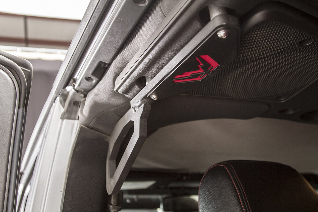 Fab Fours 2007 2018 Jeep JK Rear Grab Handles Bare