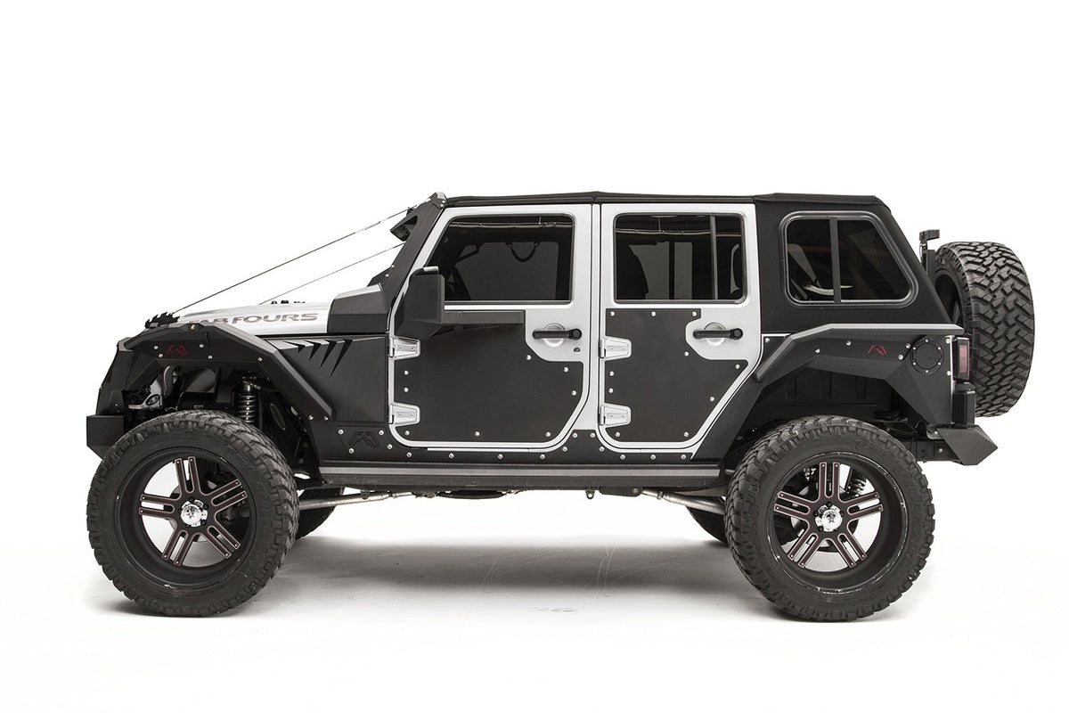 Fab Fours 2007 2018 Jeep JK Rear Door Skin Bare