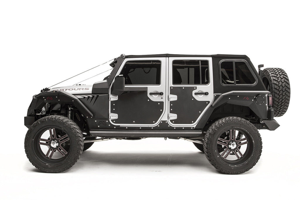 Fab Fours 2007 2018 Jeep JK Rear Door Skin