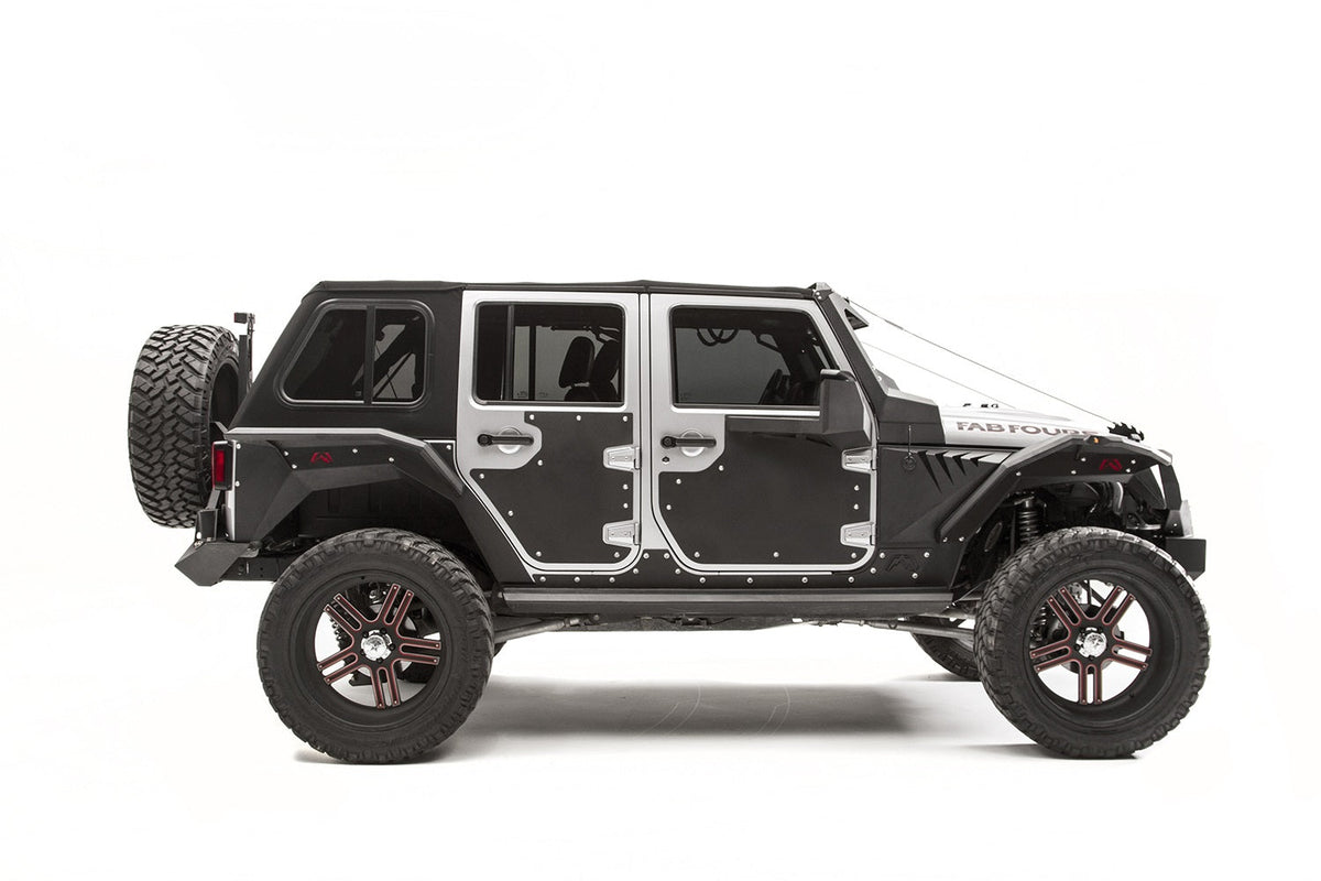 Fab Fours 2007 2018 Jeep JK Rear Door Skin Bare